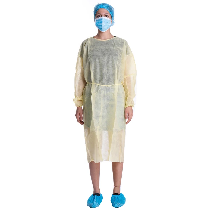 PP Non Woven Isolation Gown For Protection