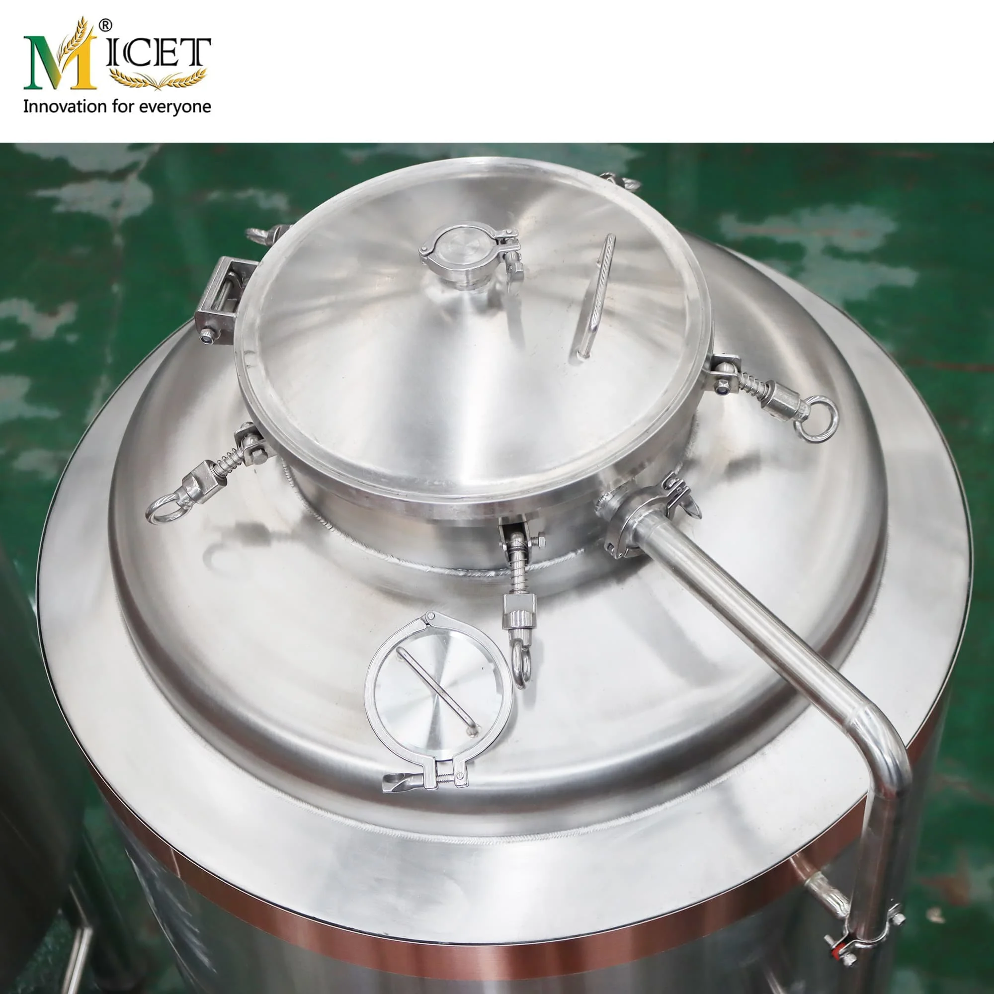 100L Stainless Steel Jacketed Cylindro Conical Fermenter Price