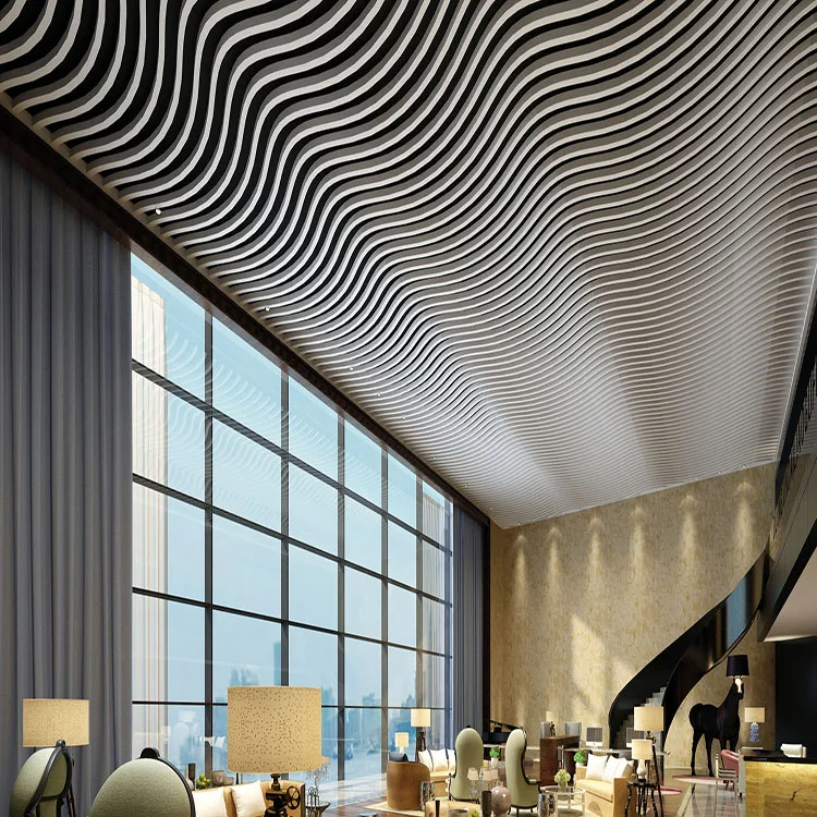 China Good Price 600*600 600*1200 Perforated With High Quality Plain Metal Ceiling