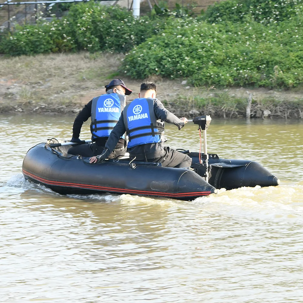 Electric Outboard Motor Fishing Boat Medium Inflatable Drift Raft Boat