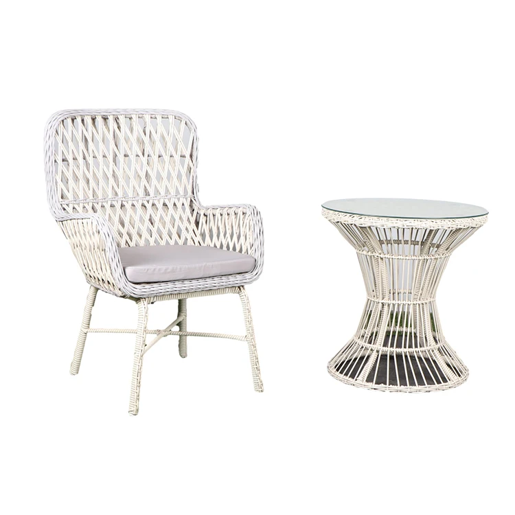 Stylish Terrace Rattan Chair Outdoor Synthetic Rattan Furniture Cafe And Restaurant Chair