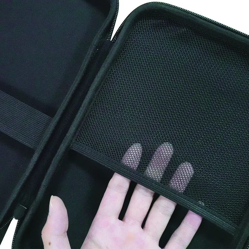 Professional Custom Logo Portable Design Eva Bag Table Tennis Racket Case Pingpong Rackets Case  With Zipper