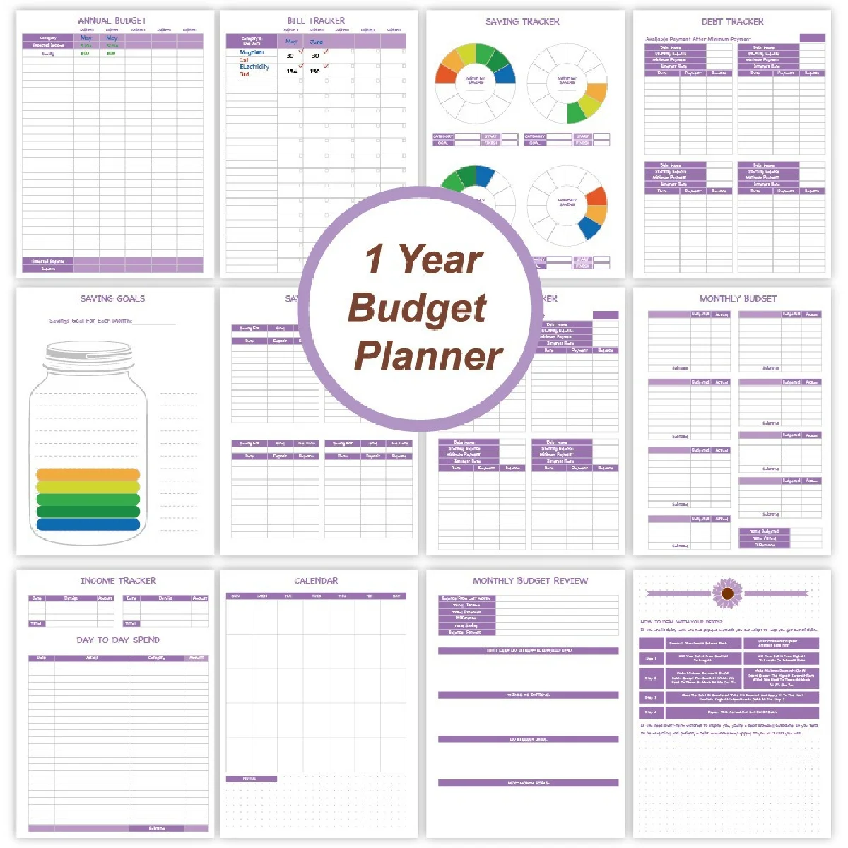 Premium Quality Looseleaf Note Book with PVC Cover Ideal for School Office and Personal Use