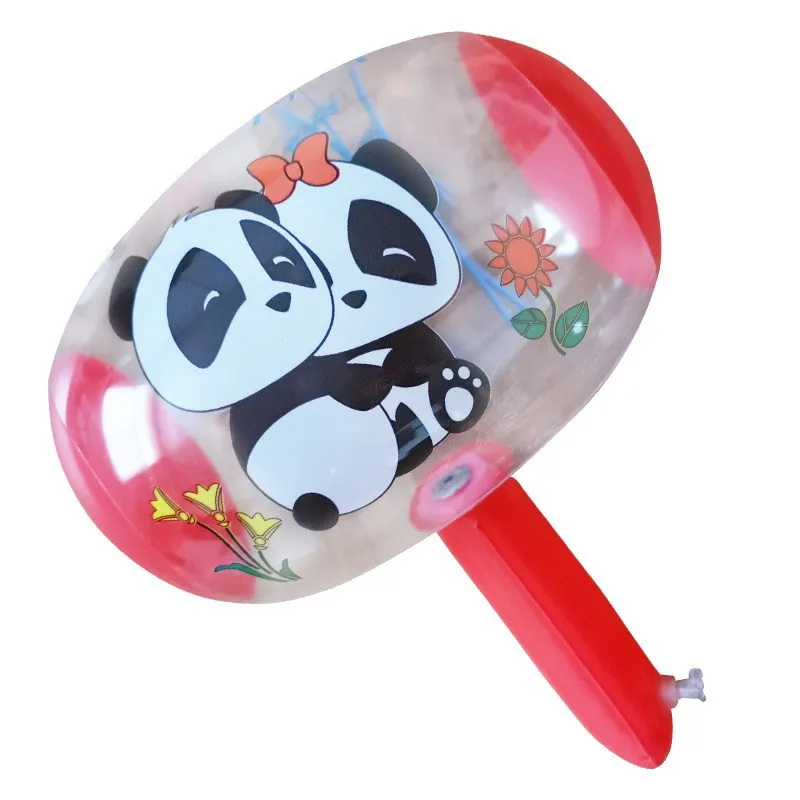 children  gifts Great party pool toys  Panda pattern inflatable hammer