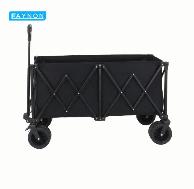 Eaynon Small Camper Trailer For Kids Folding Beach Cart With Platform Structure Customizable Oem Support