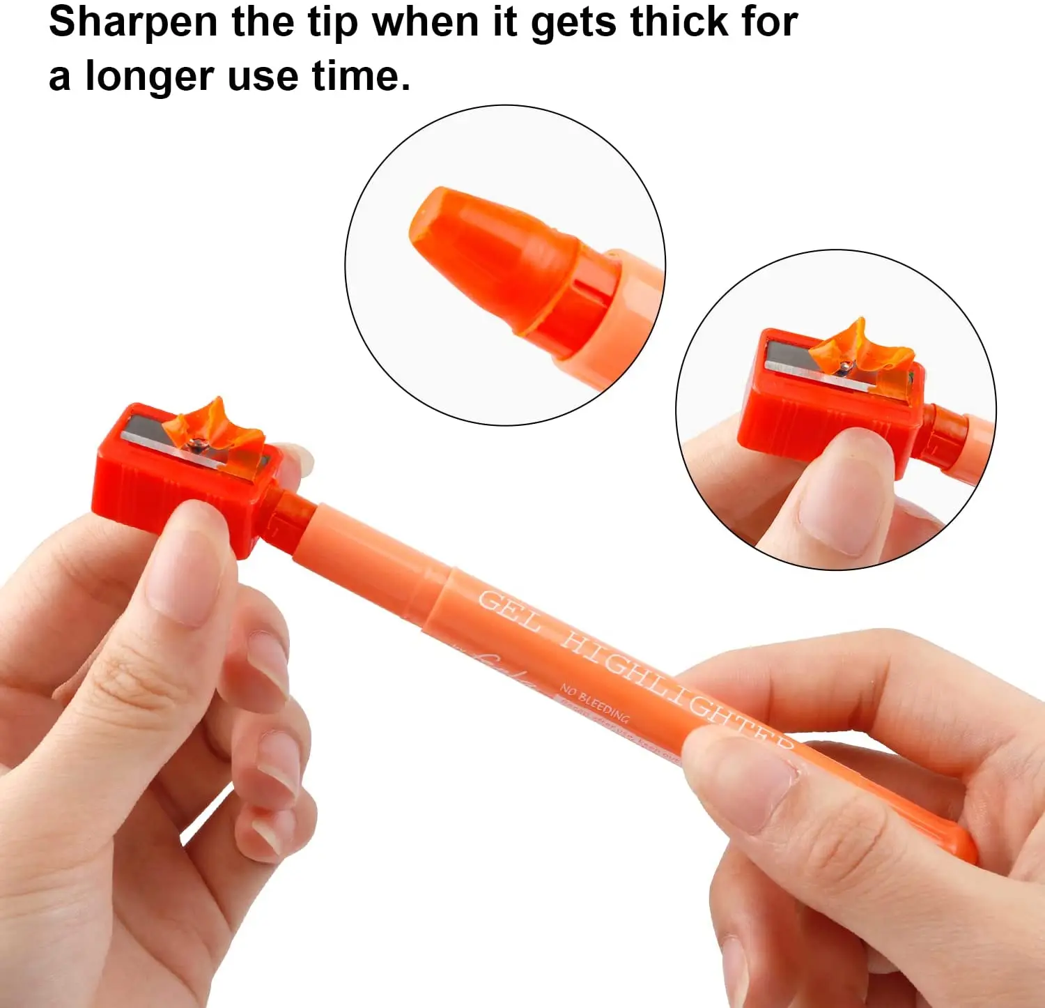 No Bleed Gel Highlighter, Bible Highlighters, Assorted Colors