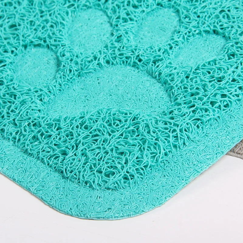 
Customizable pet mat cat feeding dog cooling mat waterproof anti slip plastic rubber floor mat 