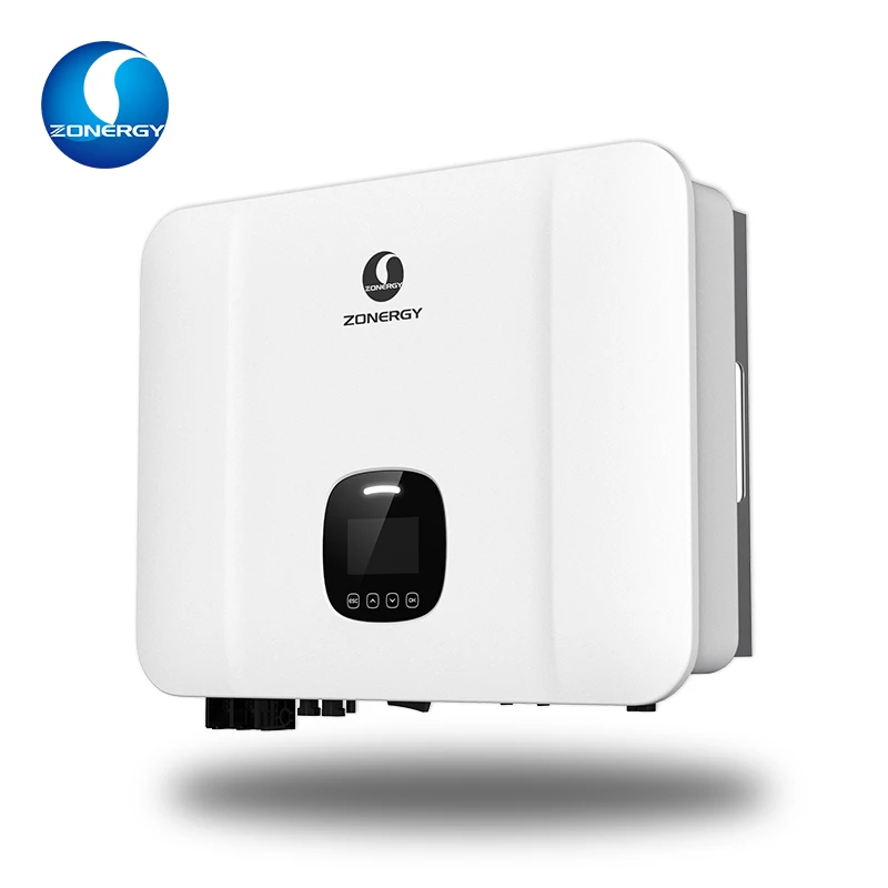 Zonergy Solar Omvorme Power Inverter 3kw 5kw 10kw 15kw 25kw 50kw Pv Inversor Hibrido Hybride Onduleur System 5kwh 250v Mpp Price