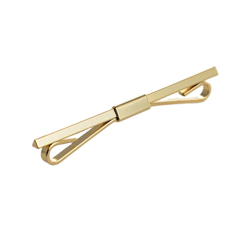 hot selling concise men shirt style metal collar clip tie collar bar