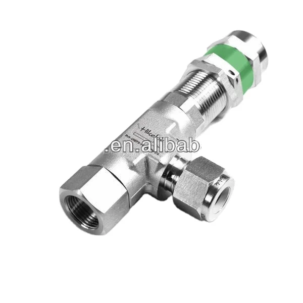 316 stainless steel safety valves Swagelok type pressure relief safety valves for LNG LPG Gas