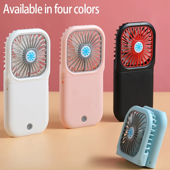 Led Car Neck USB Price Small Air Portable Rechargeable Mini Desk Fan with Water