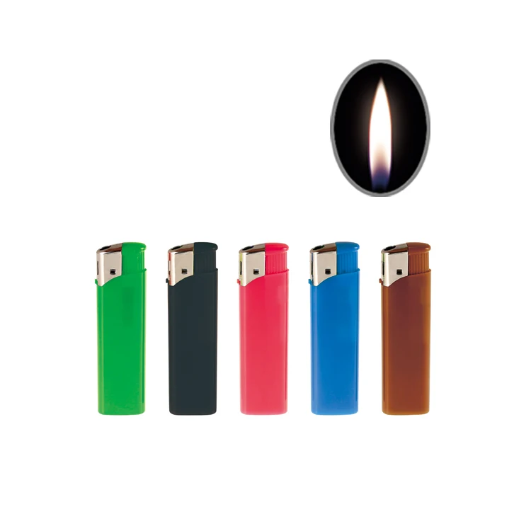 Wholesale Cigarette Refillable Lighter Gas Butane Electronic Smoking Lighter