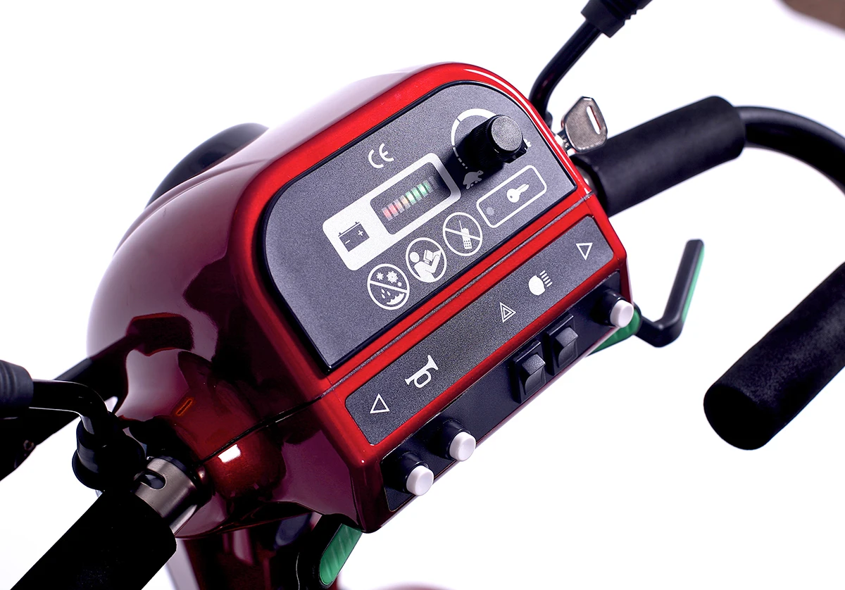 Medium Size Outdoor Electric Mobility Scooter for Handicapped and Elderly with 4 Wheel