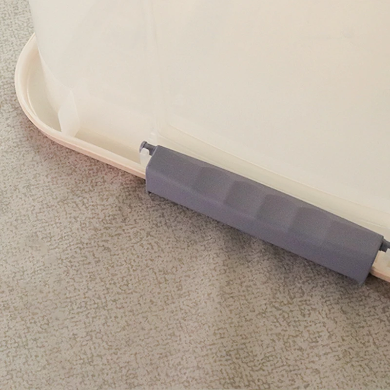 High quality light weight plastic box storage household plastic box with wheels