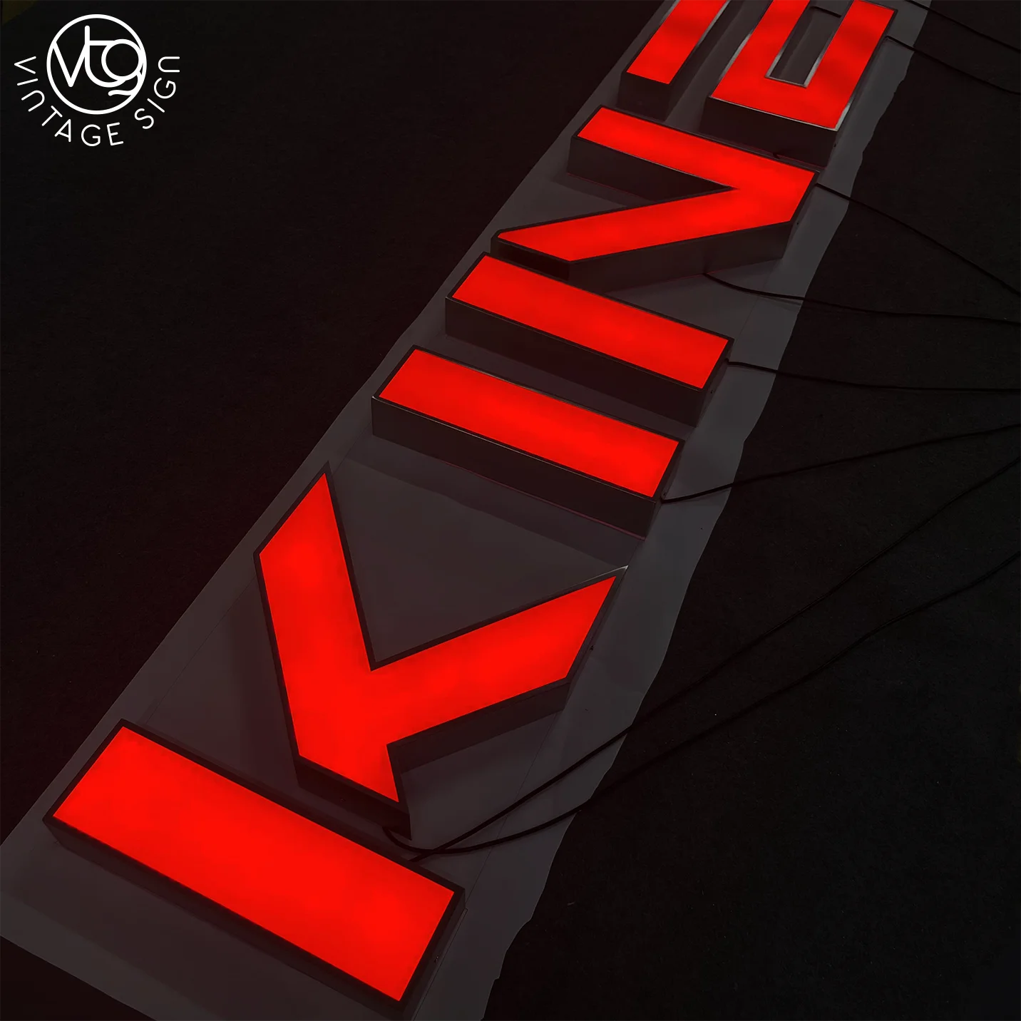 Free Design Sign Front Lit Letters & Logo Programmable Led Custom 3d Front Lit Lighting Big High Quality Led Channel Letter