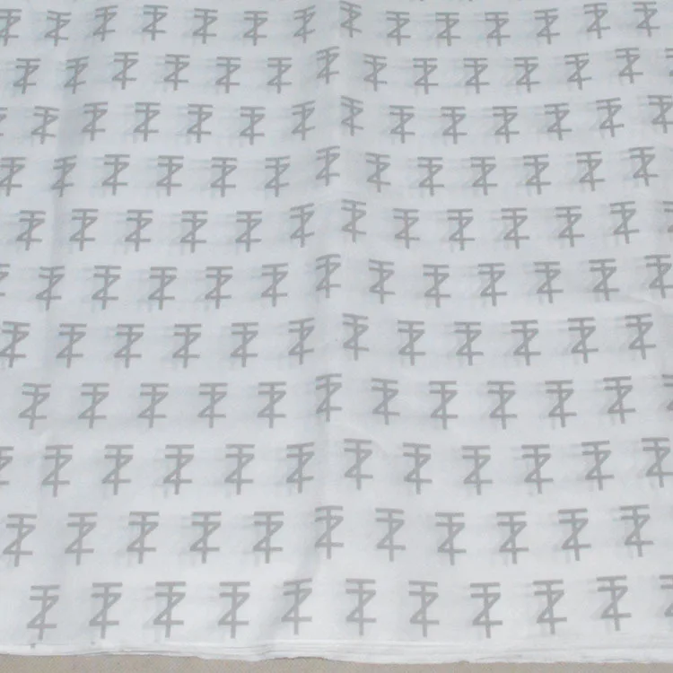flower wrapping tissue paper,packing clothing personalised paper gift 17 gsm printed logo wrapping custom tissue paper
