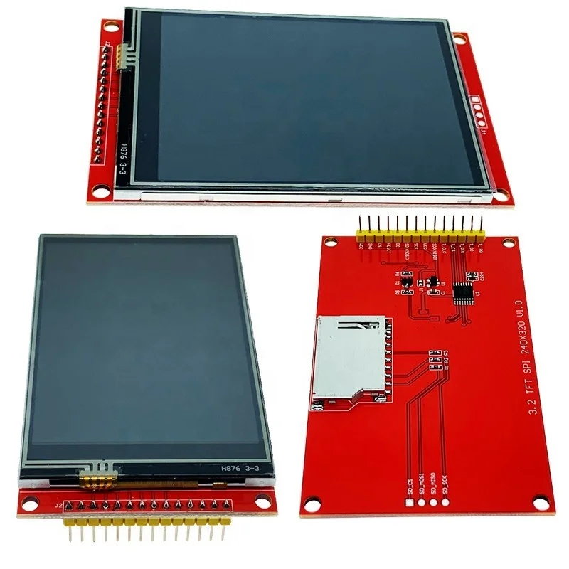 3.2 inch SPI Serial Port TFT LCD Display Module ILI9341 driver LCD Touch Screen 240*320
