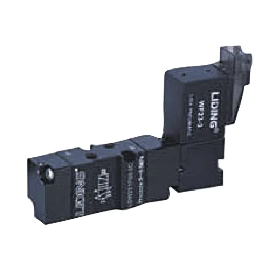 LIDING Brand LDW series  pneumatic 5/2 way flow control 3 ways solenoid valves