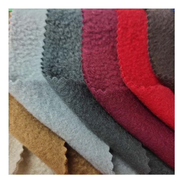 150D FDY 240 г/кв. М, изготовление двусторонних флисовых тканей из полиэстера