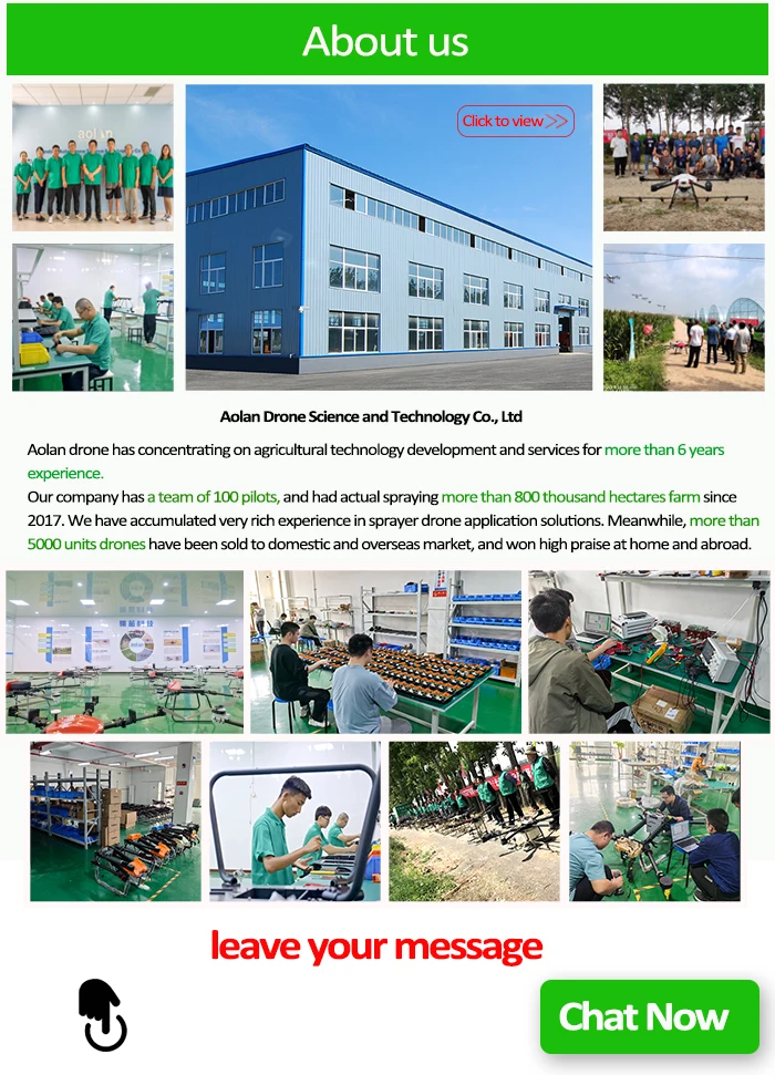 Factory Price AL22 Agriculture UAV Crop Drone Agricultural UAV For Spray UAV Agricultural Drone Sprayer Pesticide