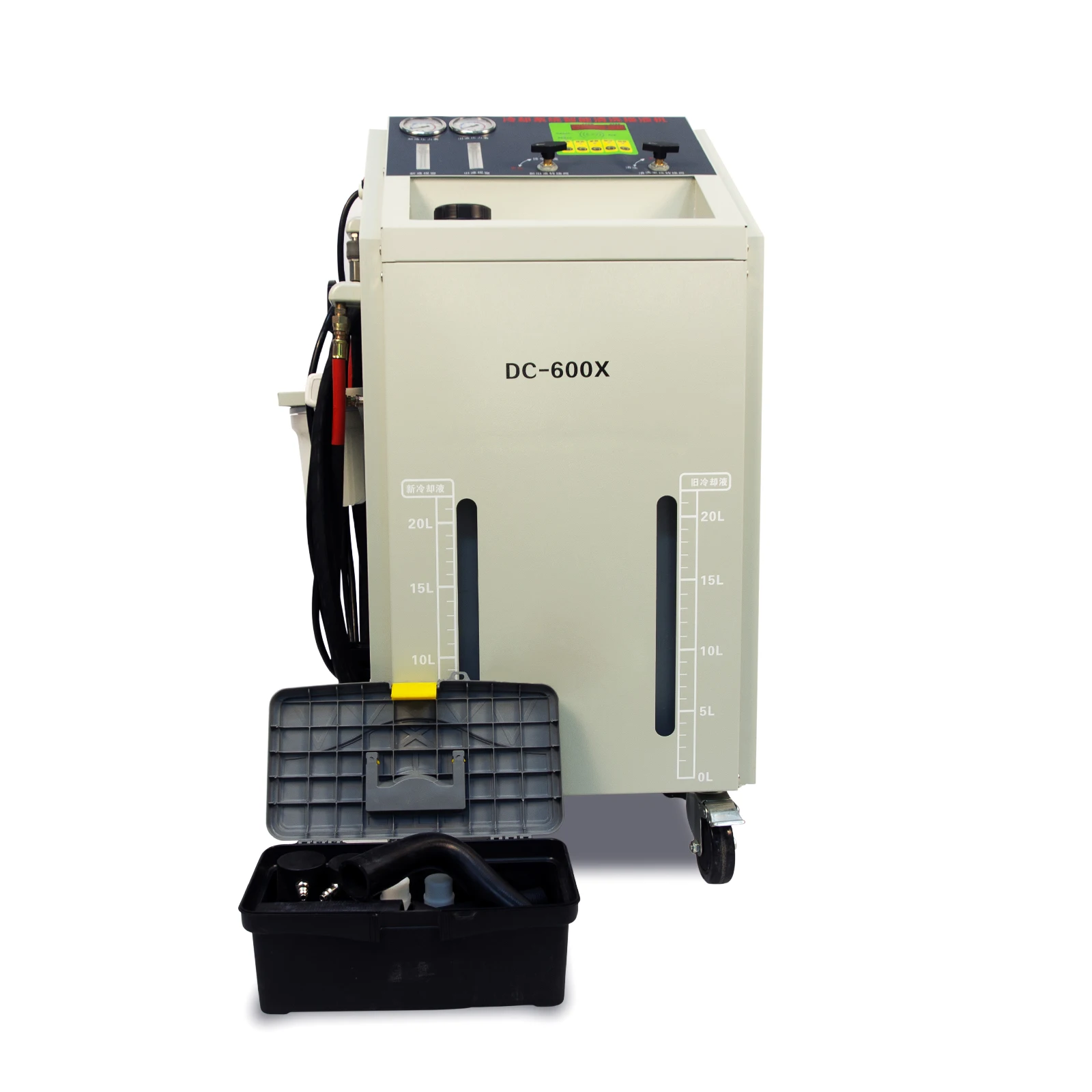 DC-600X Engine cooling system radiator fluid oil cleaning machine