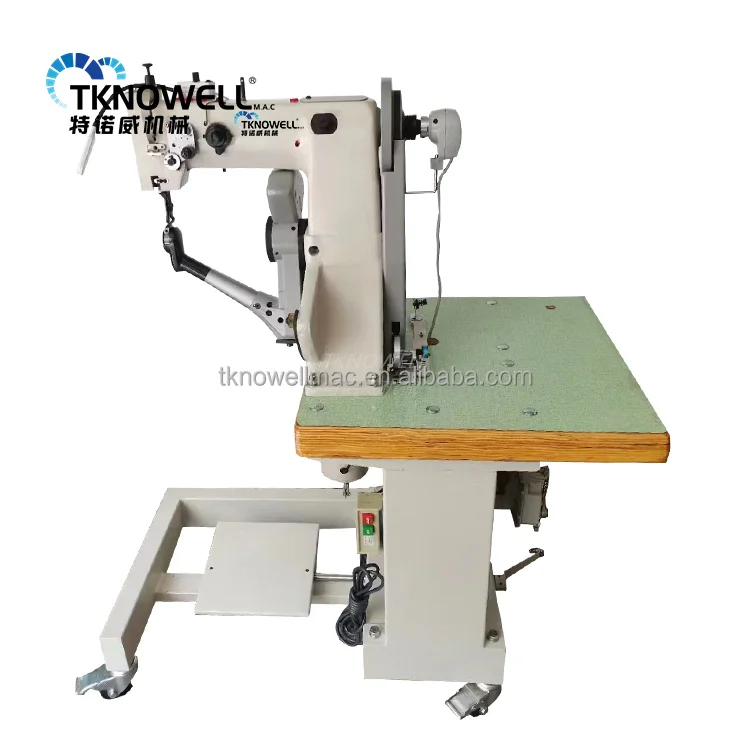 Tkw-168 Shoe Outsole Side Wall Stitching Machine Seated Type Sewing Machine Shoe Making Machine