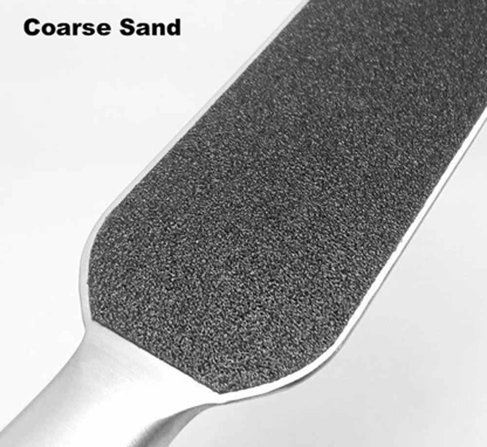 custom double side pedicure foot rasp file scrubber hard rough scrubber dead skin callus remover