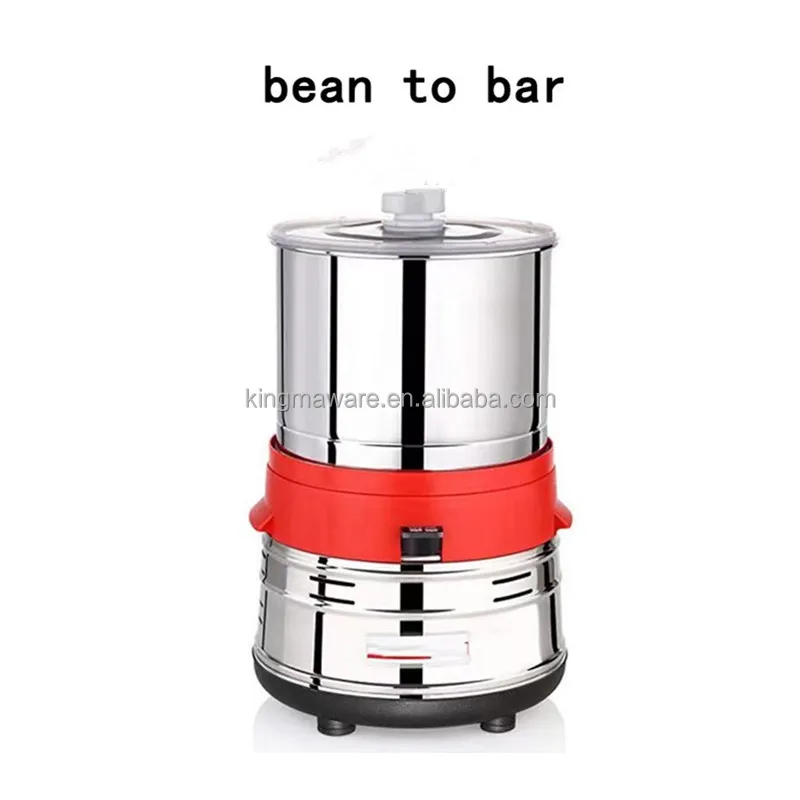 2024 Industrial Stainless Steel 3kgs  chocolate refiner melanger cocoa bean crushing machine