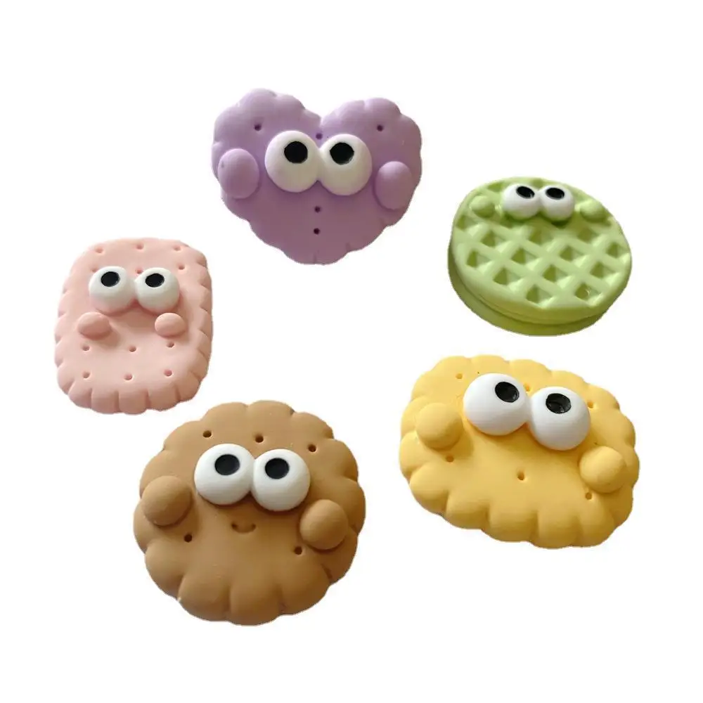 Phone case diy Hair accessories Handmade materials Water cup shoe buckle big eyes biscuit beads plastic resin charms