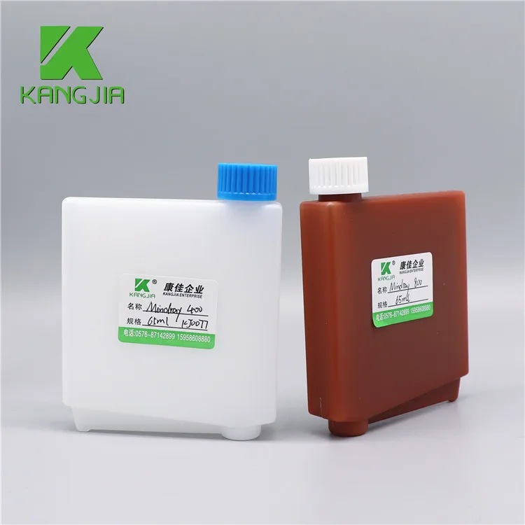 Mindray BS800 Bio-chemical Reagent Bottles 60ml 20ml 55ml  HDPE bottles With PP Screw cap for In-vitro Medical Chemical Reagent