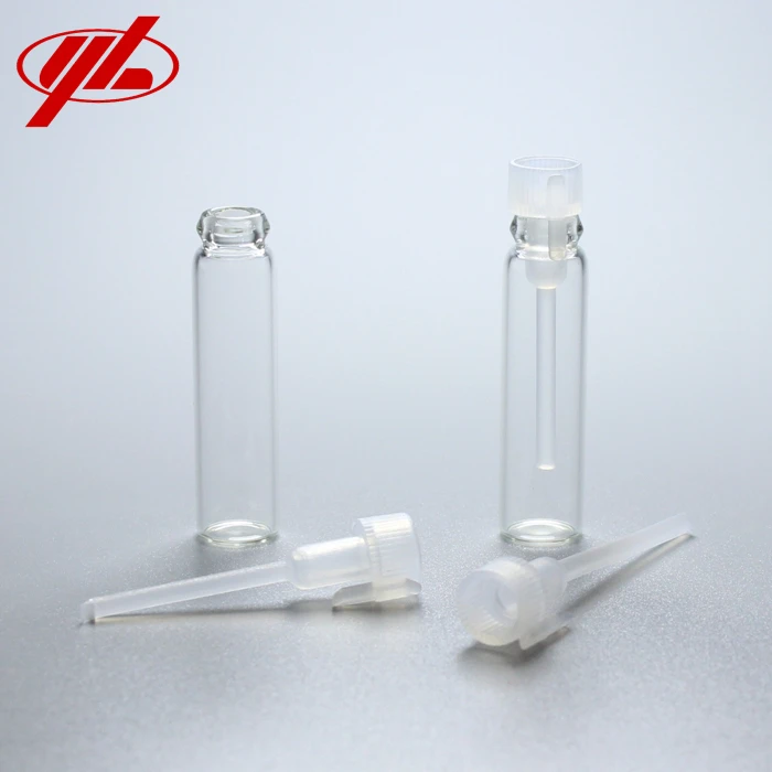 3ml Single Dose Borosilicate Tiny Perfume Sample Glass Vial