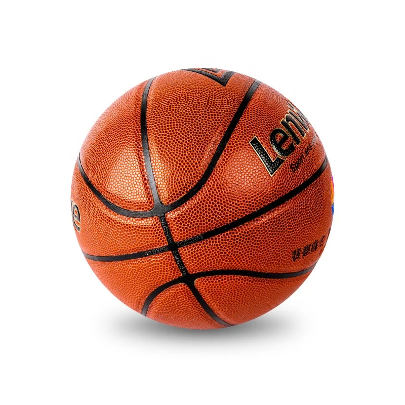 Lenwave factory basketball ball size 6 custom leather basketball wholesale