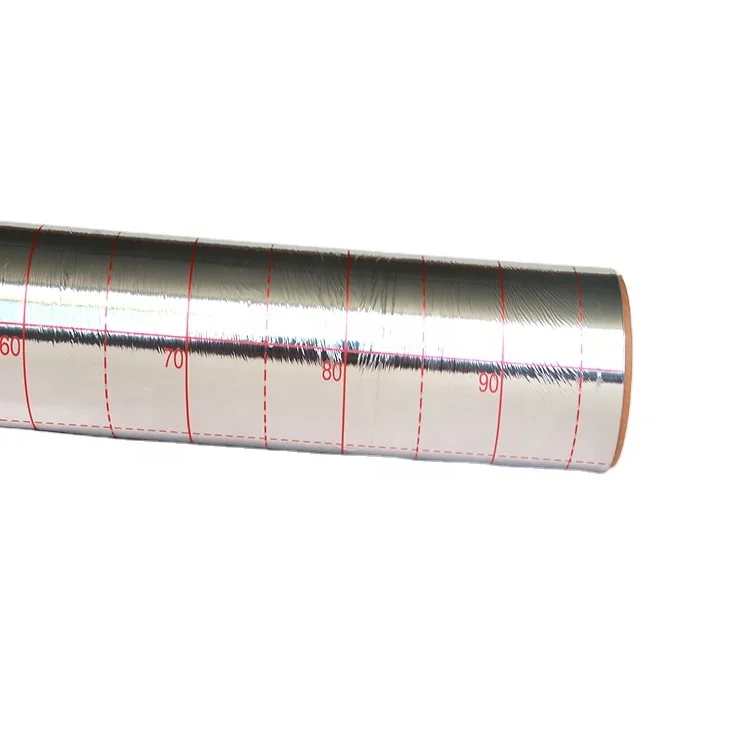 silver metalized pet coated pe aluminized reflective film for hot pressing  peal cotton thermal insulation material