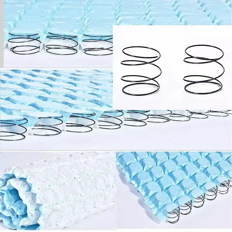 Mini bread Pocket Spring Coil Unit for Mattress  Micro Bread Shape Pocket  Coil Spring
