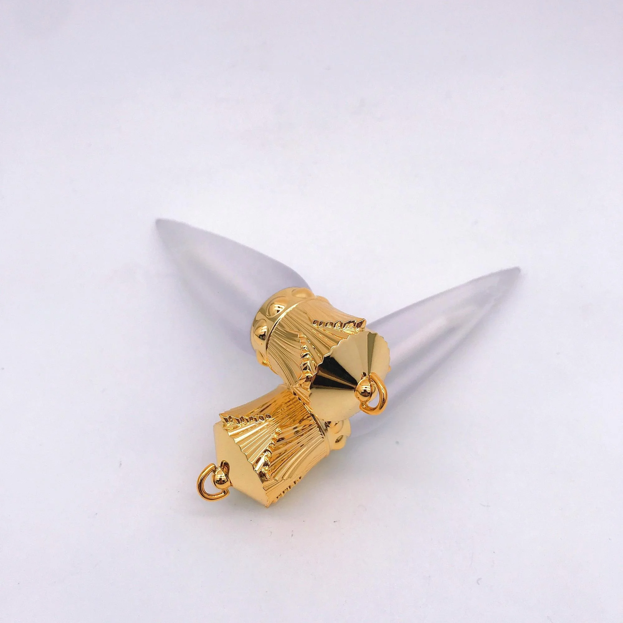 Luxury Transparent Rose Gold Crown Shape Lip Gloss Tubes with Wands