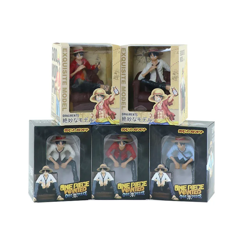Robin Zoro Luffy Nami Sanji Uta One Pieces Anime Action Figure Car Home Ornament Gift For Boys Girls