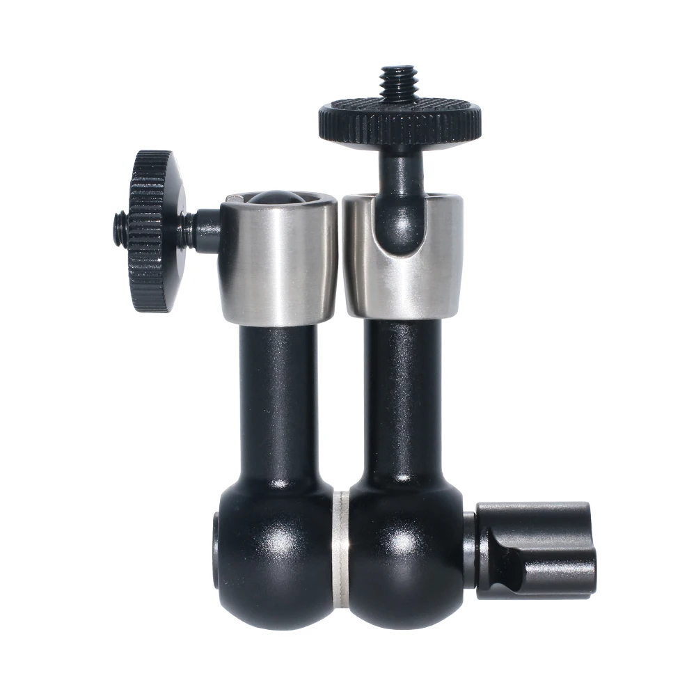 Slamoe 7 Inch Adjustable Friction Articulating Magic Arm for DSLR Rig LCD Monitor LED Light Camera Accessories Photo Studio