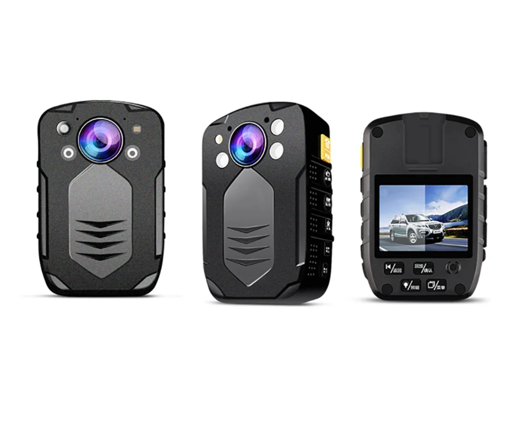 4K Wifi Police Body Worn Video Camera Night Vision Police Body Wearable Video Camera Recorder