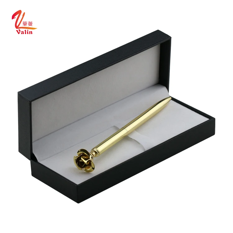 New Selling Promotion Gift metal flower ball pen with custom logo for office school