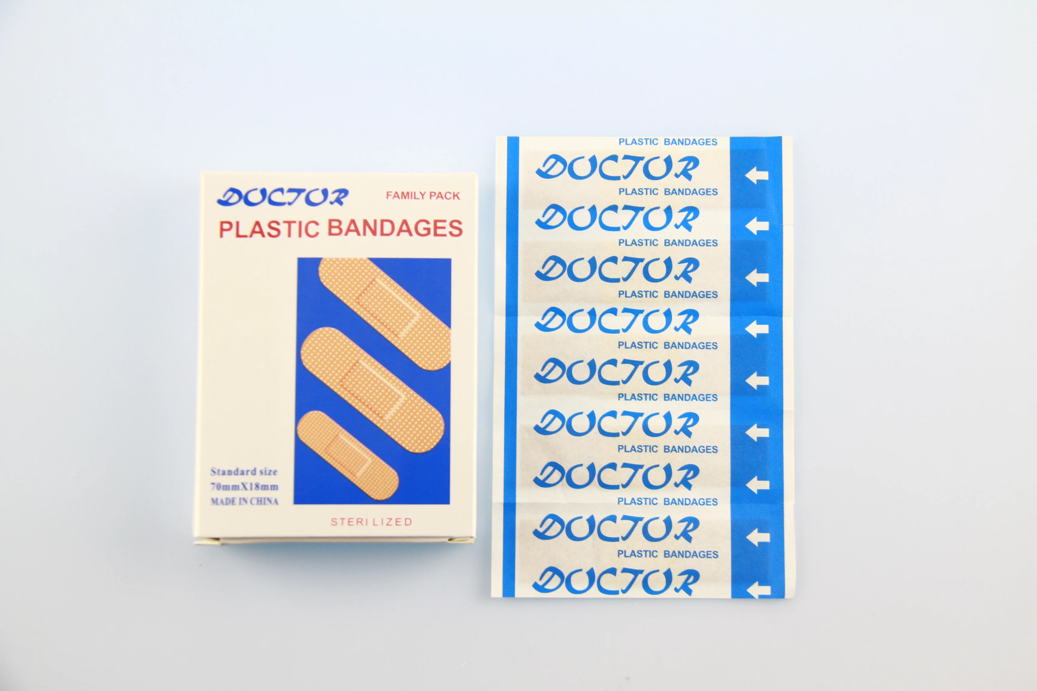 Doctor Family Pack Sterilized Plastic Bandages