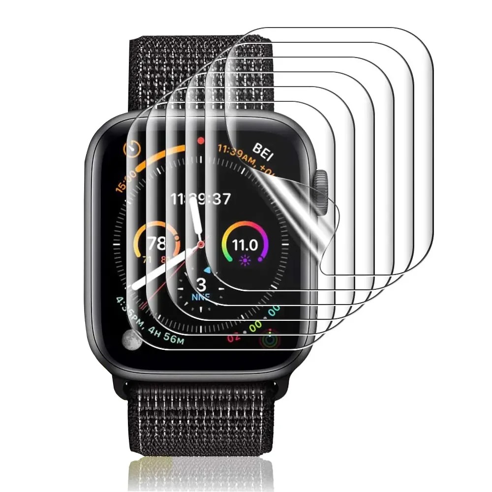 2024 Hydrogel Screen Protector film For Iwatch10 series Hydrogel film 42/46mm For Iwatch HD Clear TPU Hydrogel Soft Watch Film