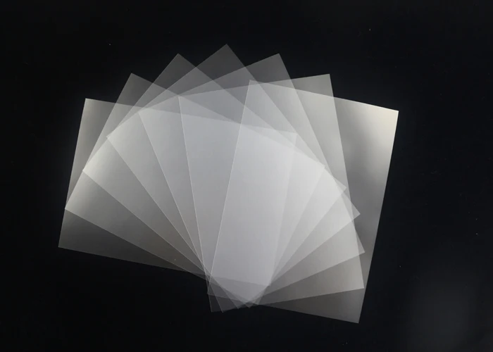 A4 Size Polycarbonate film PC PVC PETG  Strong Coated Overlay Film for ID Card