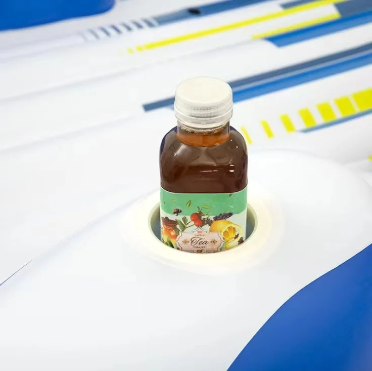 top selling beach floating barrier pool inflatable unicorn 4-in-1 monterey pool hammock & float