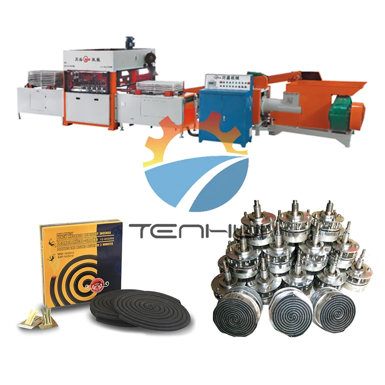 Automatic mosquito coil stamping machine/mosquito incense coil machine/mosquito repellent stamping machine