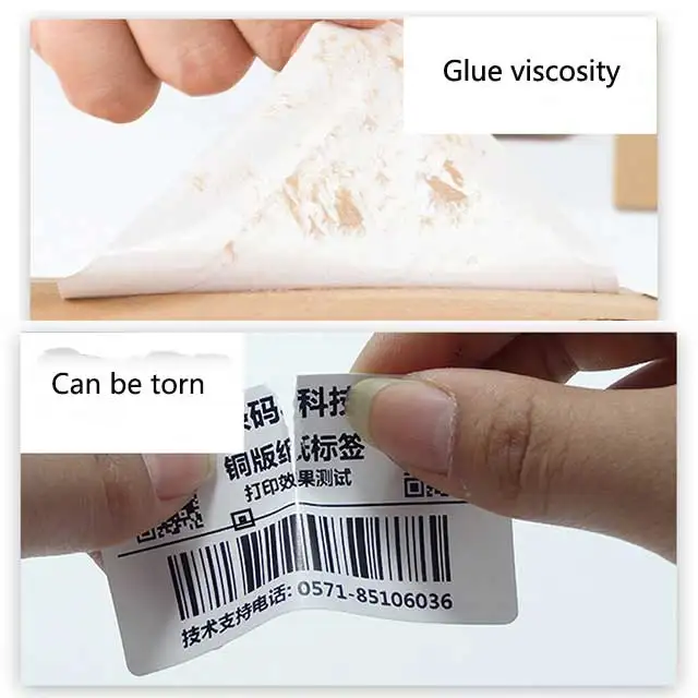 Barcode Blank Custom Waybill Private Packaging Direct Shipping Thermal Sticker Label Printer Paper Roll