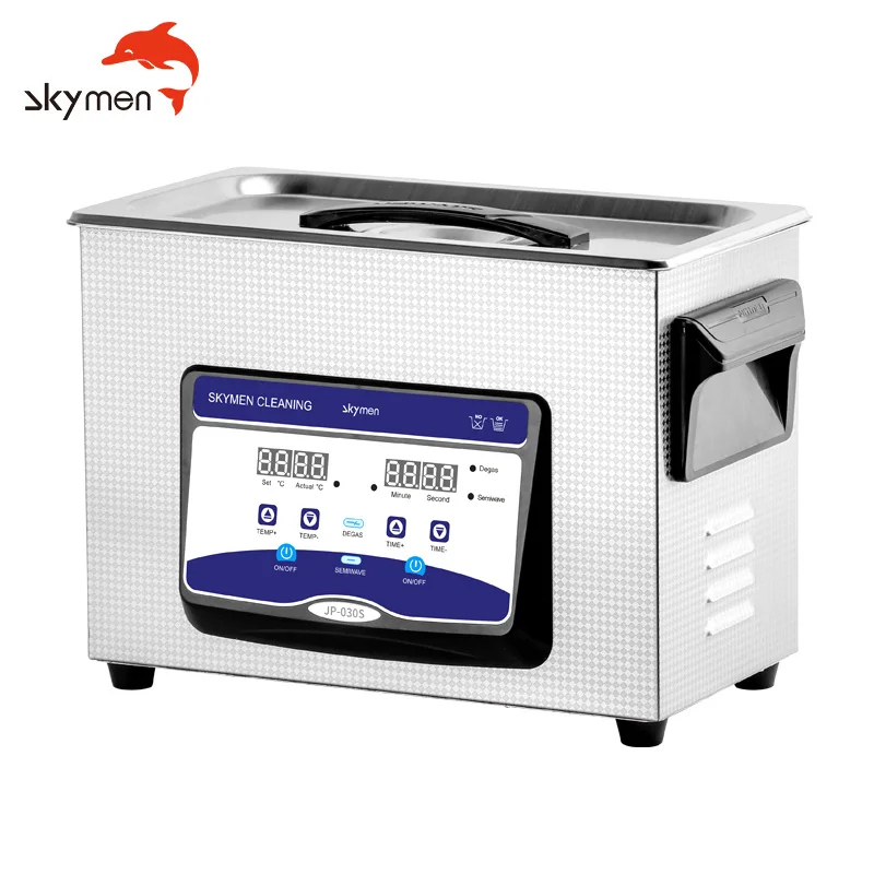 Skymen JP-030S 4.5L Slanted Panel Bench-top Digital Ultrasonic Cleaner for 3D Printer Industry