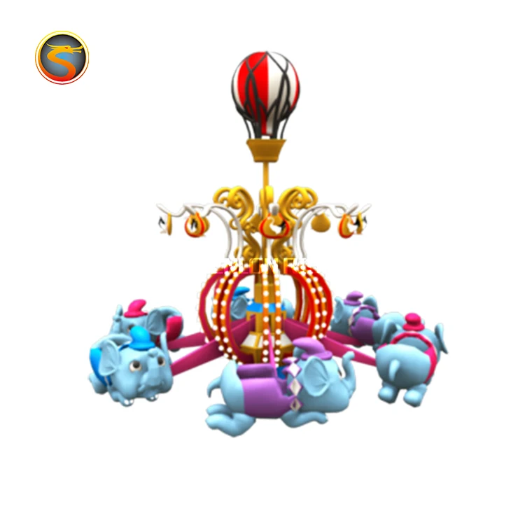 Popular Flying Elephant Ride Children Swing Ride Self-control Airplane Rides for Sale