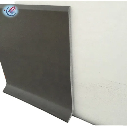 Rubber vinyl wall base trim molding