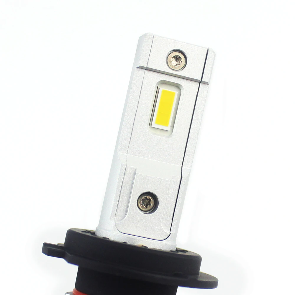 New arrival H7 CANBUS LED headlight with G-XP chips 55W 10000LM high quality copper tube PCB for car headlight
