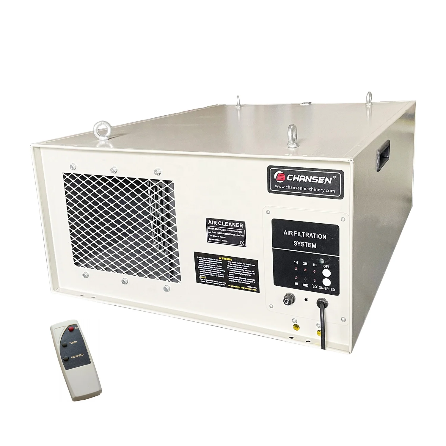 Item# CTA25 3-Speed Air Filter Cleaner Dust Collector